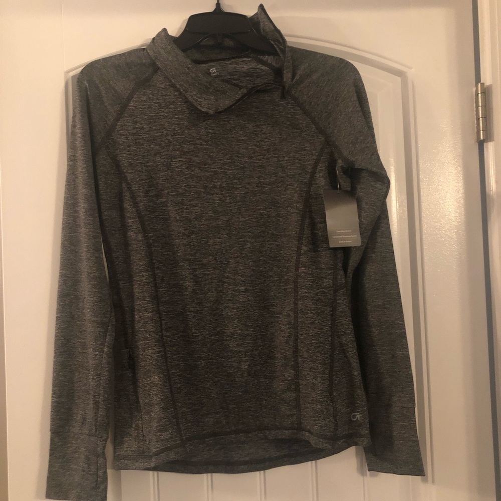 GAP Fit brushed tech jersey